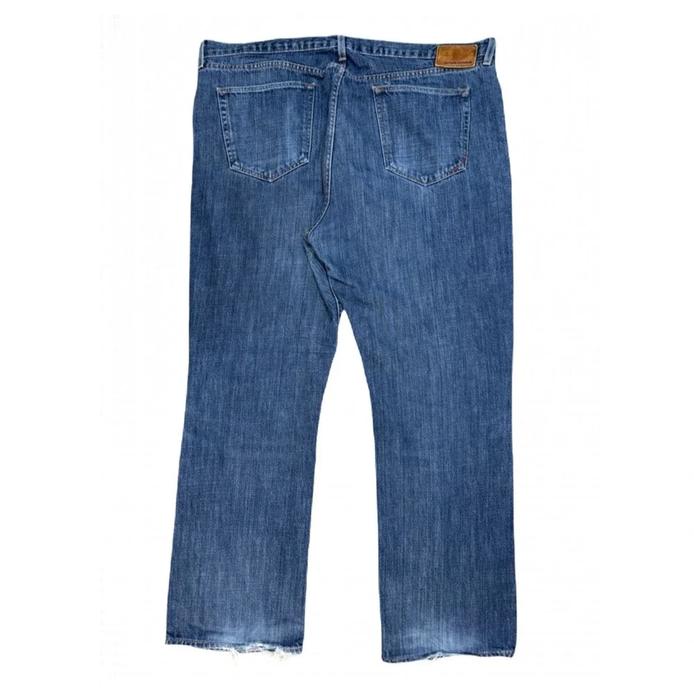 Banana Republic Mens Straight Leg Blue Medium Wash Denim Jeans‎ 40x32